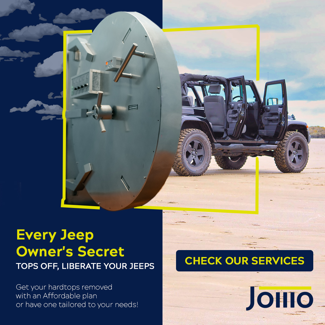 Joiiio - Every Jeep owner's secret, tops off